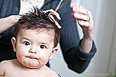 Afeitando la cabeza del bebé - New Kids Center