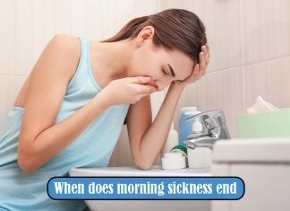 Khi nào ốm đau buổi sáng kết thúc?
