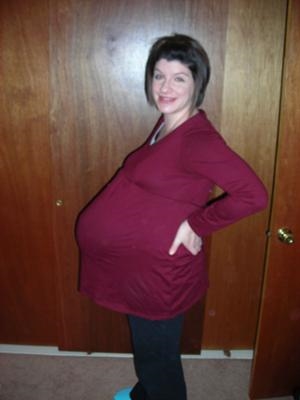 34 týdnů těhotné známky práce
