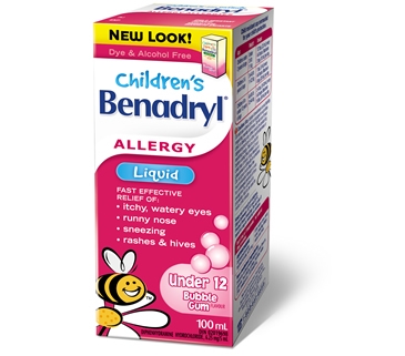 Benadryl og amming - Nytt barnesenter